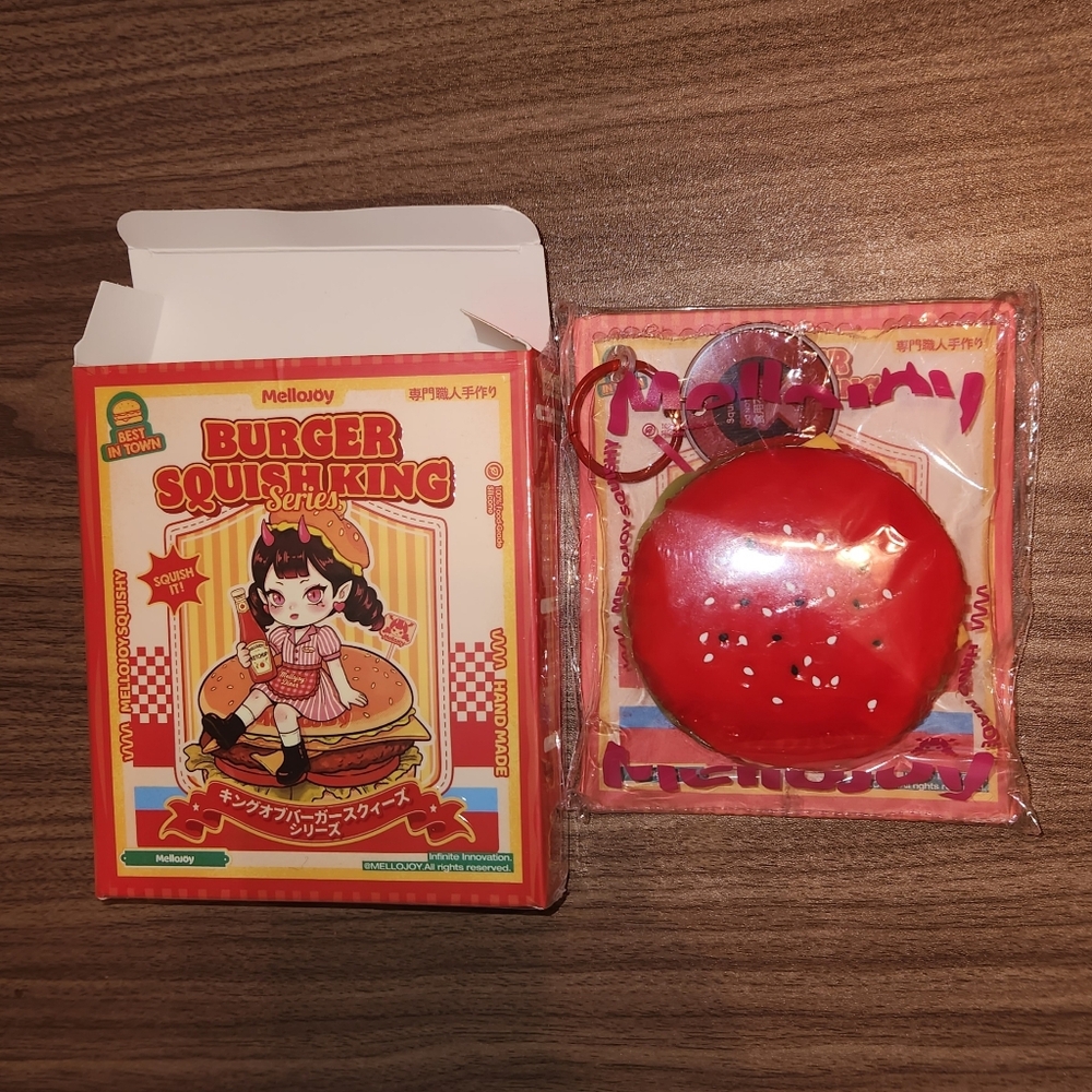 Mellojoy burger squish king series Burger Red Queen